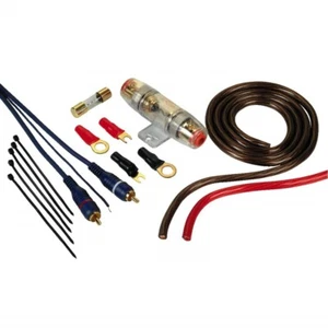 Hama Amplificatori Set Attacco 10mm ² Cavi Car-Hifi Auto Cavo - Kit - Foto 1 di 2