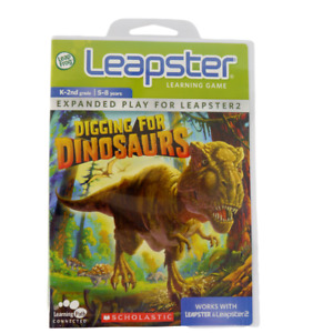 Digging for Dinosaurs - Leapfrog Leapster Learning Education Game New Sealed 