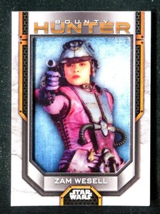 2021 Star Wars Bounty Hunters Manufactured Patch Relics #PBHZ Zam Wesell