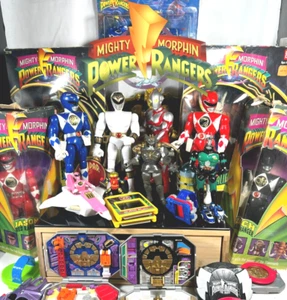 Mighty Morphin Power Rangers action figure Saban Bandai 1993 enorme lotto a scelta! - Foto 1 di 80