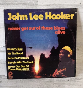 JOHN LEE HOOKER - NEVER GET OUT OF THESE BLUES ALIVE - PICKWICK-SPC-3634 - Picture 1 of 7