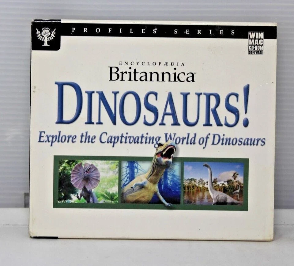 Britannica: Dinosaurs! (CD-ROM) - Used - Image 1 of 4