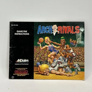 Arch Rivals Nintendo NES Manual Only Game Pak Instructions - Picture 1 of 2
