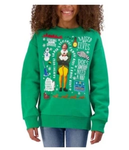 Elf Kids Talking Licensed Sweatshirt Size 8 - Picture 1 of 3