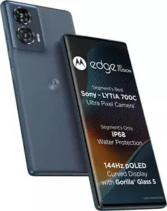 Motorola Edge 50 Fusion 5G (Blue 256 GB 12GB RAM) 6.7" Snapdragon Global Version - Picture 1 of 9