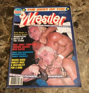 BEST OF THE WRESTLER : WINTER 1981 wrestling MAGAZINE Dusty Rhodes cover ! - Picture 1 of 3