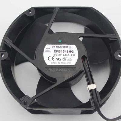 DELTA EFB1548HG -F00 DC48V 0.53A 172*150*51mm Aluminum Frame Cooling Fan - Image 1 of 2