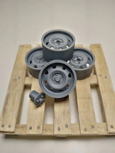 Lot de 4 jantes pour maquette voiture 1/24 1/18 (ATS Cup) - Picture 1 of 6