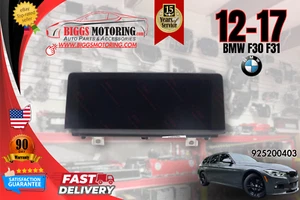 2012-2017 BMW F30 F31 Information Display Screen 925200403 - Picture 1 of 6