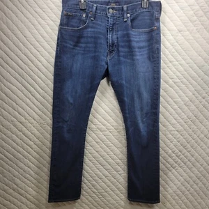 Polo Ralph Lauren Sullivan Jeans Herren 32x30 Blau Slim Button Stretch Leg Denim - Bild 1 von 8