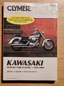 Clymer Repair Manual Kawasaki Vulcan VN1500 Classic 1996-2004 - Picture 1 of 2