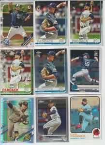 Chris Paddack, 16 Different Card Lot / 6 RC's / Minnesota Twins - Picture 1 of 2