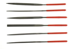 Sona Enterprises 6pc Needle File Set 3mm x 140mm 5.5" Length ~ 734NF - Picture 1 of 5