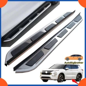 Fit For Mitsubishi Outlander 2022-2024 Running Boards Side Steps Pedals Nerf Bar - Picture 1 of 14