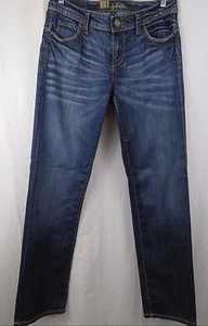 KUT from the Kloth Flap Pocket 99% Cotton 1% Spandex Women's Jeans Size 6 - Picture 1 of 12