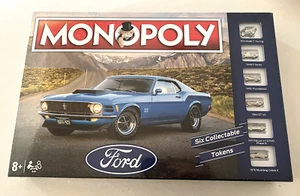 Monopoly Board Game - FORD Limited Edition with Collectable Ford Tokens - Picture 1 of 3