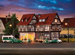 Vollmer 43600 Juwelierraub mit LED-Beleuchtung Maßstab HO 1:87 ungebauter Bausatz - Bild 1 von 3