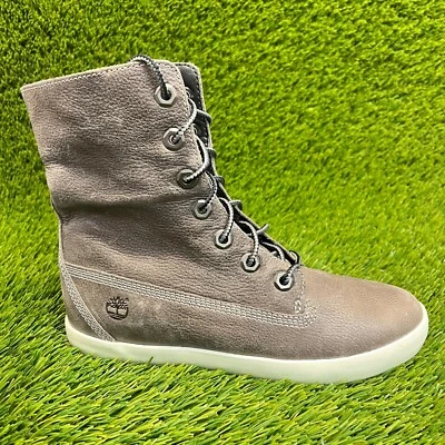 Timberland Glastenbury Womens Size 6 Gray Casual Walking Leather Ankle Boots - Image 1 of 4