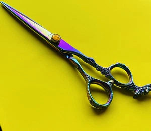 Neu Beste Friseurschere Haarschneideschere Drachengriff Mehrfarbig 6,5" - Bild 1 von 10