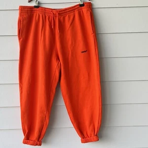 Levi's Men's Seasonal Relaxed Fit Active Fleece Sweatpants Red XXL, 2XL - Picture 1 of 12
