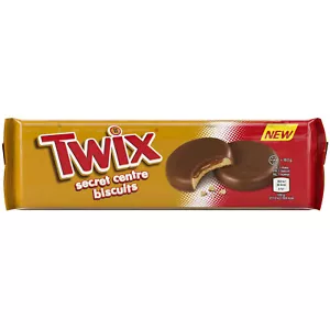 TWIX SECRET CENTRE BISCUITS 132g BISCOTTI RIPIENI AL CARAMELLO LIMITED EDITION - Imagen 1 de 1