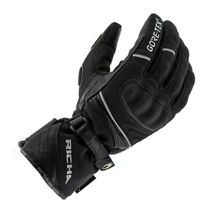 Richa Diana GTX GORE-TEX Leather Textile Ladies Motorcycle Gloves - Black - Picture 1 of 3