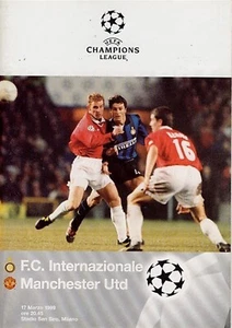 INTER MILAN v Manchester United (UEFA Champions League) 1998/1999 Treble Season - Picture 1 of 1