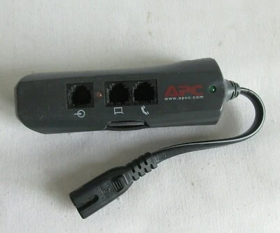 APC PNOTE PRO SURGE PROTECTOR NOTEBOOK 2 PRONT ADAPTER PNOTEPRO COMPUTER - Image 1 of 4