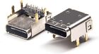 CG01-E1 USB 3.1 Typ-C DC Power Jack Port 24Pin DIP + SMT Przelotowy otwór Uchwyt na płytkę drukowaną