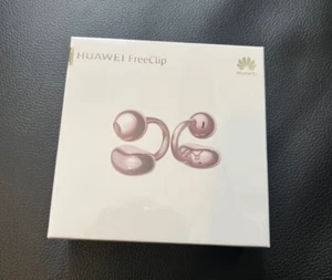 Huawei FreeClip różowe złoto klips otwarte słuchawki douszne nowe z Japonii - Zdjęcie 1 z 5