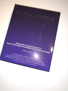 Kevyn Aucoin Emphasize Eye Design Palette in Unblinking New & Boxed - Picture 1 of 10