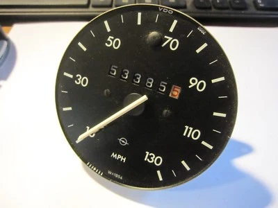 Velocímetro OPEL MANTA 1900 MUESTRA 53385,5 millas 1971-75 Foto 1 de 3