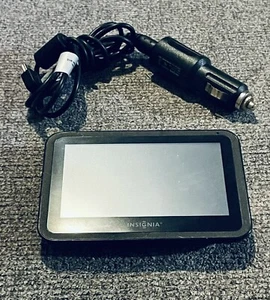 Insignia GPS Navigation- Black - Model NS-NAV02R With Car Charge Tested Working - Picture 1 of 5