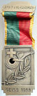1955 SUISSE Shooting Festival VINTAGE ruban suisse ANCIEN médaille i105293