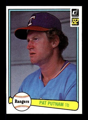 1982 Donruss Baseball Card - Pat Putnam #520 Texas Rangers NM - Image 1 of 2