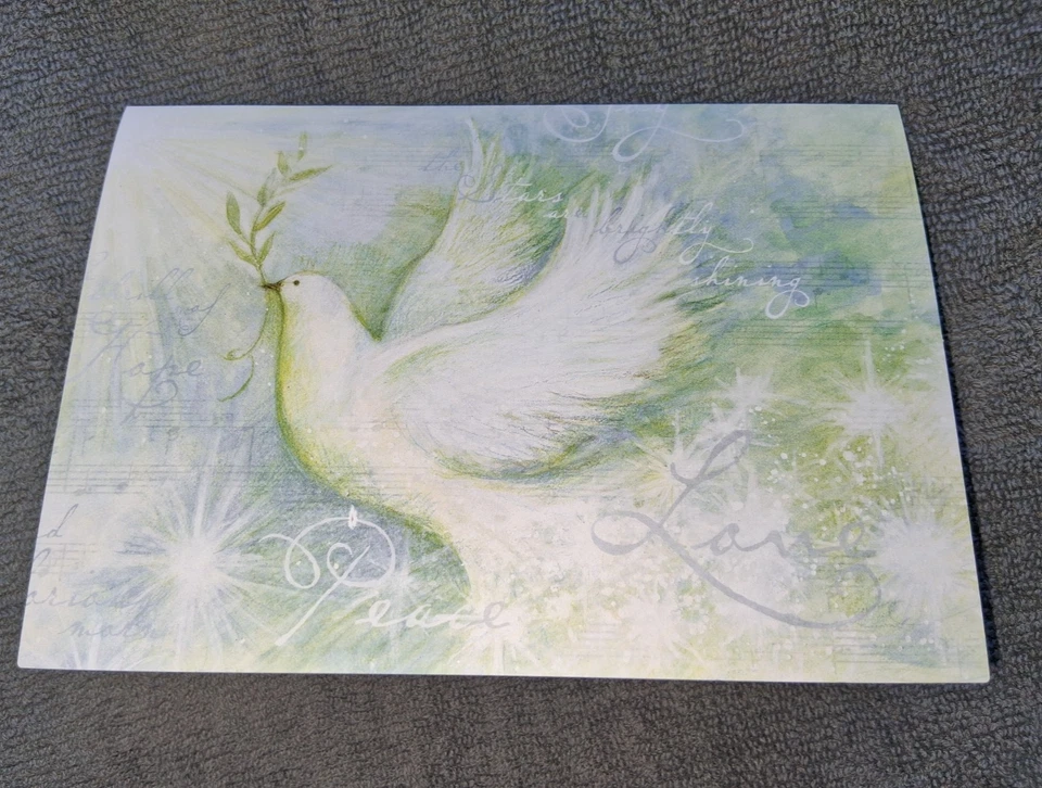Susan Winget Christmas Card Lang Current Nativity Church Cardinal Angel More - Image 1 of 1