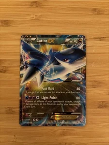 Pokémon Latios EX Card 58/108 Roaring Skies Rare NM - Picture 1 of 6