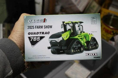 1/64 Case IH Steiger 785 Quadtrac Tractor 2025 Granja Show Die-Cast Ertl Suelto Foto 1 de 2
