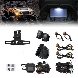 KEMIMOTO UTV Turn Signal Kit, Pre-Wired, Plug and Play UTV ATV Blinker with Rock - Picture 1 of 12