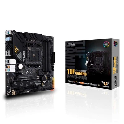 Carte mère ASUS TUF GAMING B550M-PLUS AMD Ryzen 5000 Series B550 mATX NEUVE - Photo 1/3