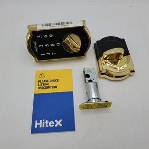 Cerradura electrónica táctil sin llave SCHLAGE BE375 CAM 605, latón brillante -NO FUNCIONA- - Imagen 1 de 4