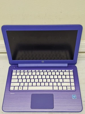 HP Stream 13 Laptop - Intel - 2GB RAM - 32GB SSD - NO BATTERY - Windows 10 - Image 1 of 4