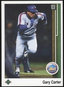 1989 Upper Deck #390 Gary Carter New York Mets Baseball Card - Picture 1 of 1