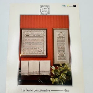 NORDIC SEA SAMPLERS Matten Designs Counted Cross Stitch Patterns Viking Ship - Picture 1 of 8
