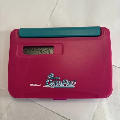 Vintage Tiger Princess Data Pad Handheld Organizer 1996 - Tested Works - Image 1 of 4