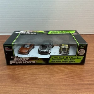 The Fast and the Furious Racing Champions 1/64 Die Cast Set of 3 RARE New - Picture 1 of 5