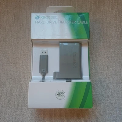 Official Microsoft Xbox 360 Hard Drive Transfer Cable - Brand New in Box - Image 1 of 4