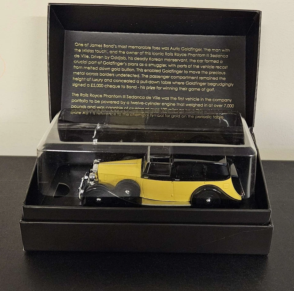 1/36 JAMES BOND ROLLS ROYCE PHANTOM III SEDANCA DE VILLE CC06807 - MODEL DAMAGE - Image 1 of 1