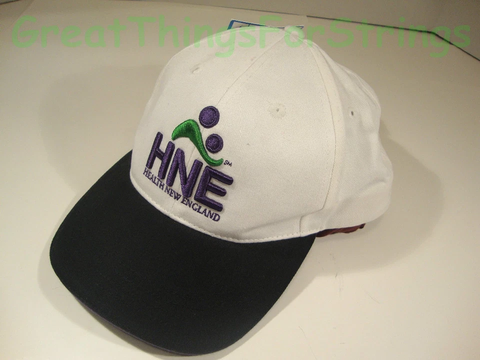 Gorra de béisbol Health New England blanca nueva ajuste talla única lisa Foto 1 de 1