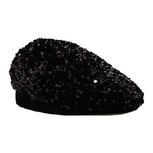 Women Bling Sequins Glitter Classic French Beret Performance Hat Slouchy Cap ... - Picture 1 of 6